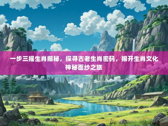 一步三摇生肖揭秘，探寻古老生肖密码，揭开生肖文化神秘面纱之旅