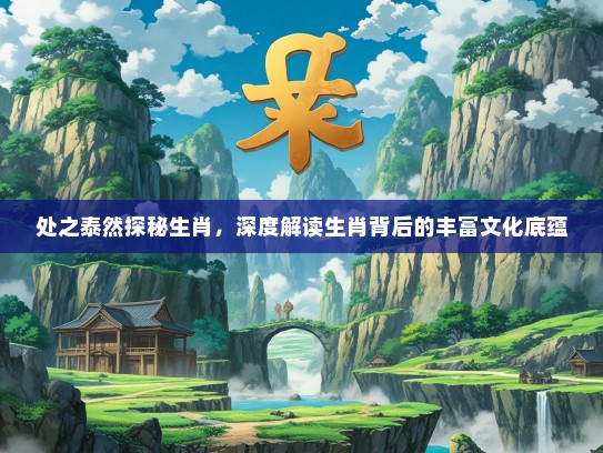 处之泰然探秘生肖，深度解读生肖背后的丰富文化底蕴