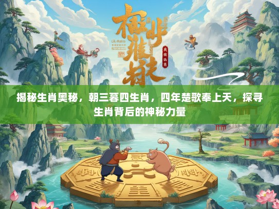 揭秘生肖奥秘，朝三暮四生肖，四年楚歌奉上天，探寻生肖背后的神秘力量