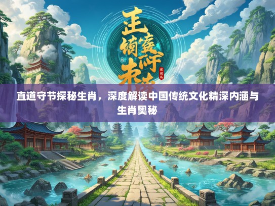 直道守节探秘生肖，深度解读中国传统文化精深内涵与生肖奥秘