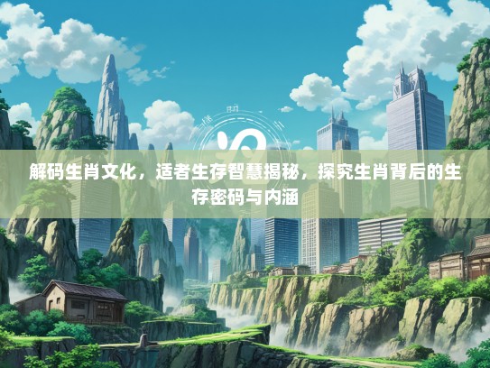 解码生肖文化，适者生存智慧揭秘，探究生肖背后的生存密码与内涵