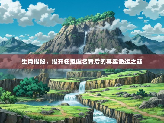 生肖揭秘，揭开枉担虚名背后的真实命运之谜
