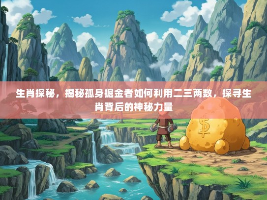 生肖探秘，揭秘孤身掘金者如何利用二三两数，探寻生肖背后的神秘力量