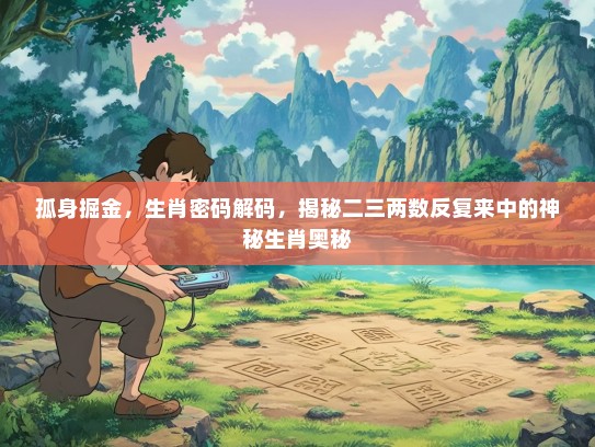 孤身掘金，生肖密码解码，揭秘二三两数反复来中的神秘生肖奥秘