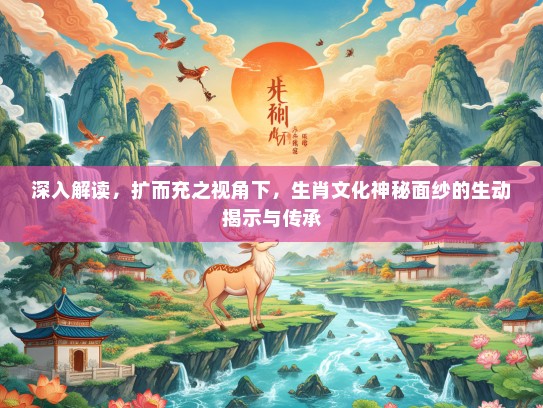 深入解读，扩而充之视角下，生肖文化神秘面纱的生动揭示与传承
