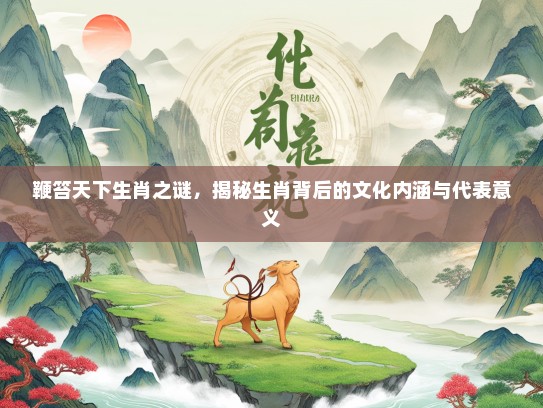 鞭笞天下生肖之谜，揭秘生肖背后的文化内涵与代表意义
