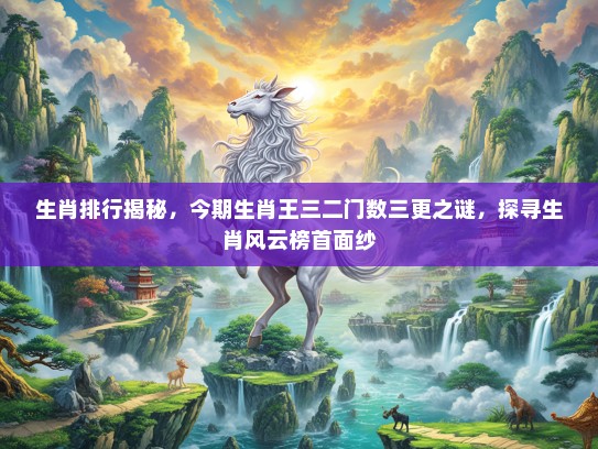 生肖排行揭秘，今期生肖王三二门数三更之谜，探寻生肖风云榜首面纱