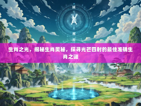 生肖之光，揭秘生肖奥秘，探寻光芒四射的最佳准确生肖之谜