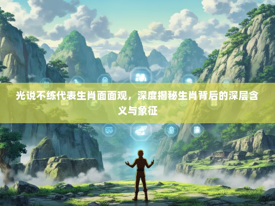 光说不练代表生肖面面观，深度揭秘生肖背后的深层含义与象征