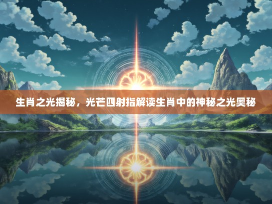 生肖之光揭秘，光芒四射指解读生肖中的神秘之光奥秘