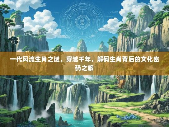 一代风流生肖之谜，穿越千年，解码生肖背后的文化密码之旅