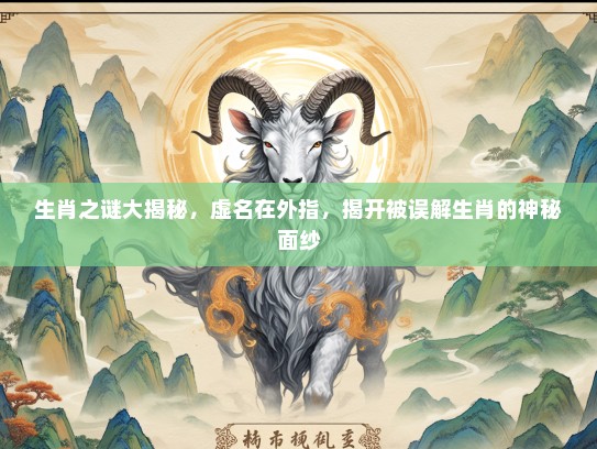 生肖之谜大揭秘，虚名在外指，揭开被误解生肖的神秘面纱