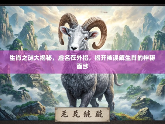 生肖之谜大揭秘，虚名在外指，揭开被误解生肖的神秘面纱
