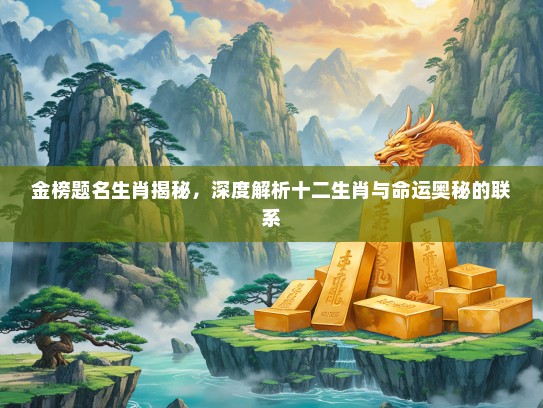 金榜题名生肖揭秘，深度解析十二生肖与命运奥秘的联系