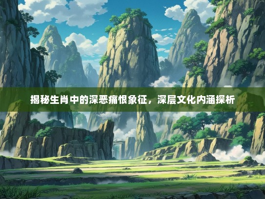 揭秘生肖中的深恶痛恨象征，深层文化内涵探析