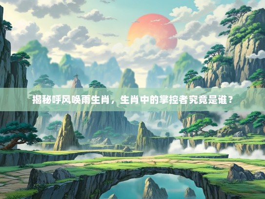 揭秘呼风唤雨生肖，生肖中的掌控者究竟是谁？