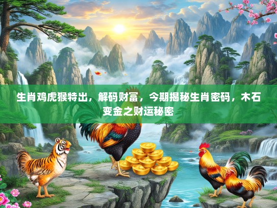 生肖鸡虎猴特出，解码财富，今期揭秘生肖密码，木石变金之财运秘密