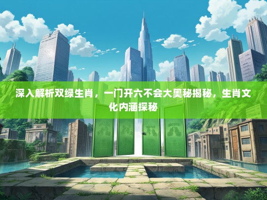 深入解析双绿生肖，一门开六不会大奥秘揭秘，生肖文化内涵探秘