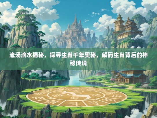 流汤滴水揭秘，探寻生肖千年奥秘，解码生肖背后的神秘传说