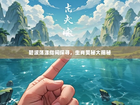 碧波荡漾指间探寻，生肖奥秘大揭秘