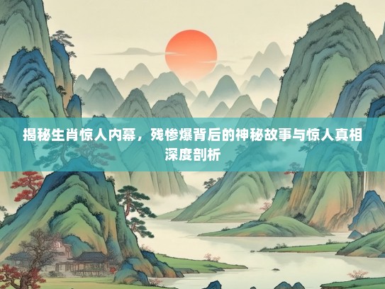 揭秘生肖惊人内幕，残惨爆背后的神秘故事与惊人真相深度剖析
