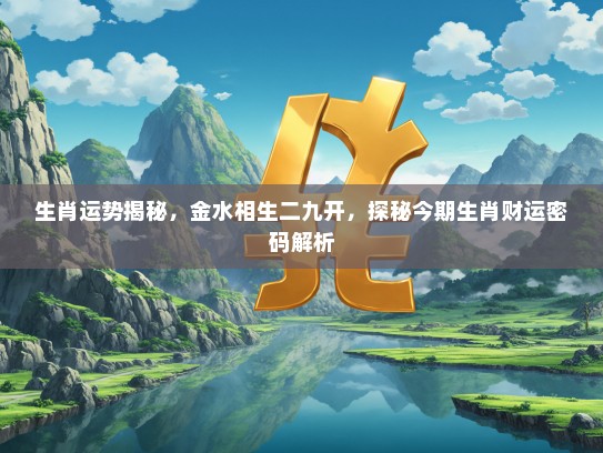生肖运势揭秘，金水相生二九开，探秘今期生肖财运密码解析