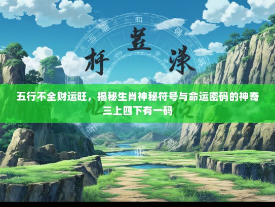 五行不全财运旺，揭秘生肖神秘符号与命运密码的神奇三上四下有一码