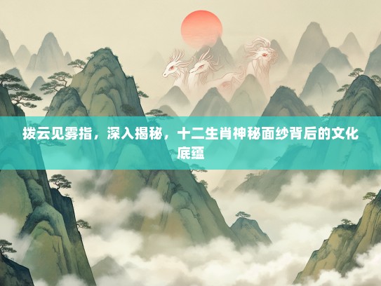 拨云见雾指，深入揭秘，十二生肖神秘面纱背后的文化底蕴