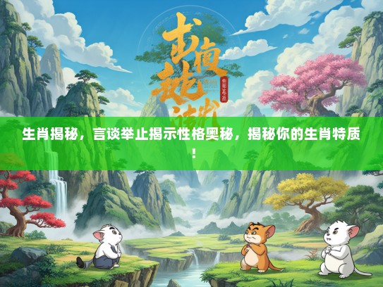 生肖揭秘，言谈举止揭示性格奥秘，揭秘你的生肖特质！