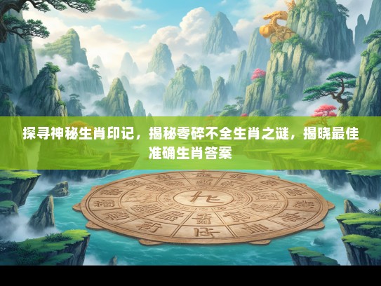 探寻神秘生肖印记，揭秘零碎不全生肖之谜，揭晓最佳准确生肖答案