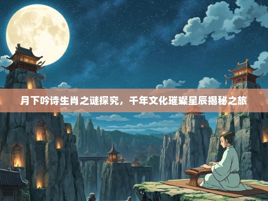 月下吟诗生肖之谜探究，千年文化璀璨星辰揭秘之旅