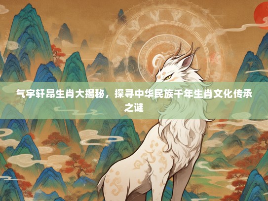 气宇轩昂生肖大揭秘，探寻中华民族千年生肖文化传承之谜