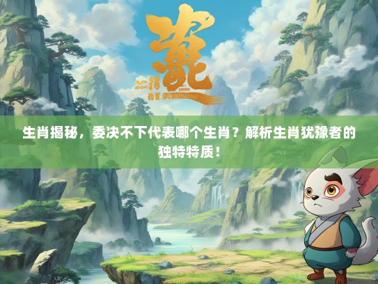 生肖揭秘，委决不下代表哪个生肖？解析生肖犹豫者的独特特质！