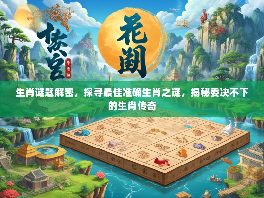 生肖谜题解密，探寻最佳准确生肖之谜，揭秘委决不下的生肖传奇