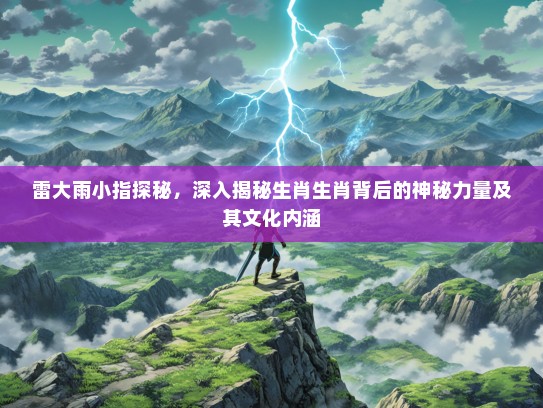 雷大雨小指探秘，深入揭秘生肖生肖背后的神秘力量及其文化内涵