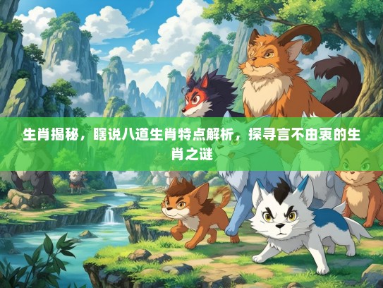 生肖揭秘，瞎说八道生肖特点解析，探寻言不由衷的生肖之谜