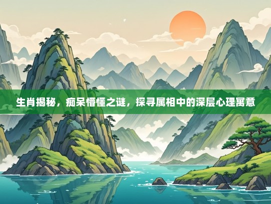 生肖揭秘，痴呆懵懂之谜，探寻属相中的深层心理寓意