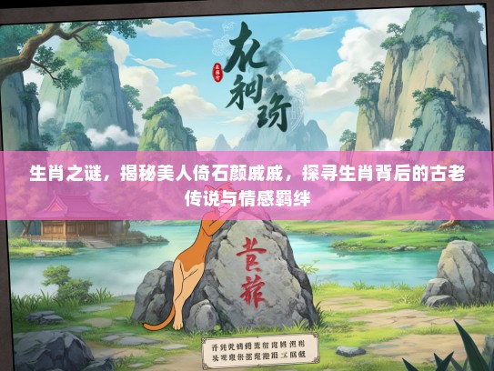 生肖之谜，揭秘美人倚石颜戚戚，探寻生肖背后的古老传说与情感羁绊