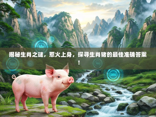 揭秘生肖之谜，惹火上身，探寻生肖猪的最佳准确答案！