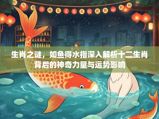 生肖之谜，如鱼得水指深入解析十二生肖背后的神奇力量与运势影响