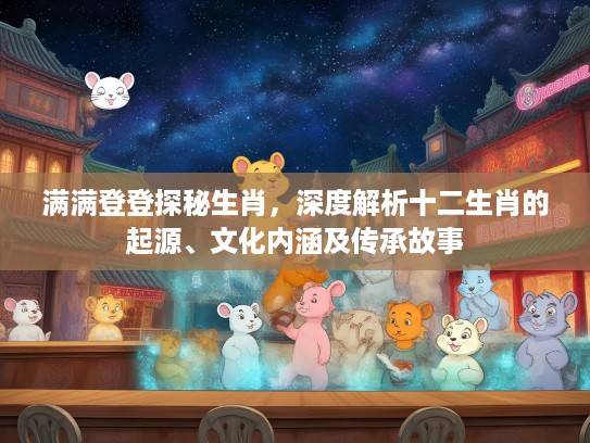 满满登登探秘生肖，深度解析十二生肖的起源、文化内涵及传承故事