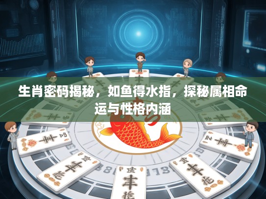 生肖密码揭秘，如鱼得水指，探秘属相命运与性格内涵