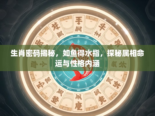 生肖密码揭秘，如鱼得水指，探秘属相命运与性格内涵