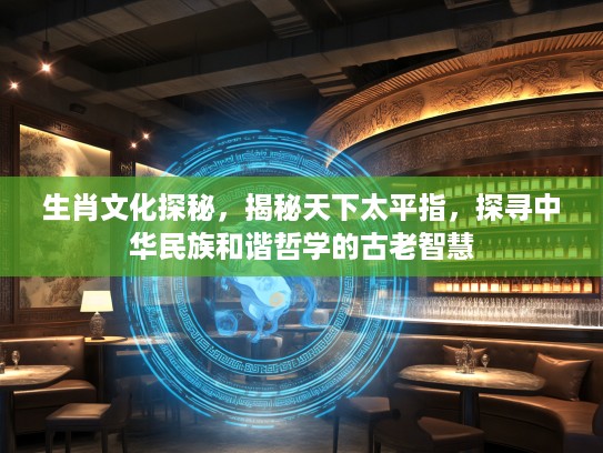 生肖文化探秘，揭秘天下太平指，探寻中华民族和谐哲学的古老智慧