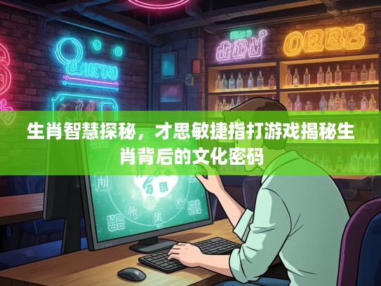 生肖智慧探秘，才思敏捷指打游戏揭秘生肖背后的文化密码