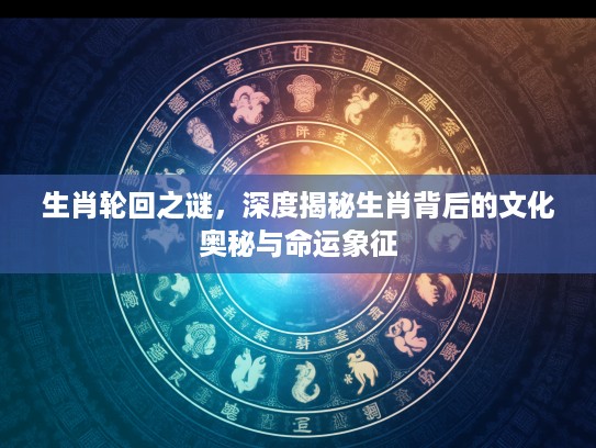 生肖轮回之谜，深度揭秘生肖背后的文化奥秘与命运象征