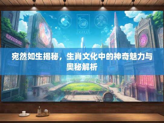 宛然如生揭秘，生肖文化中的神奇魅力与奥秘解析