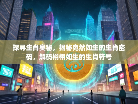 探寻生肖奥秘，揭秘宛然如生的生肖密码，解码栩栩如生的生肖符号