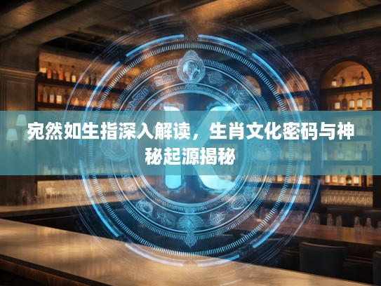 宛然如生指深入解读，生肖文化密码与神秘起源揭秘