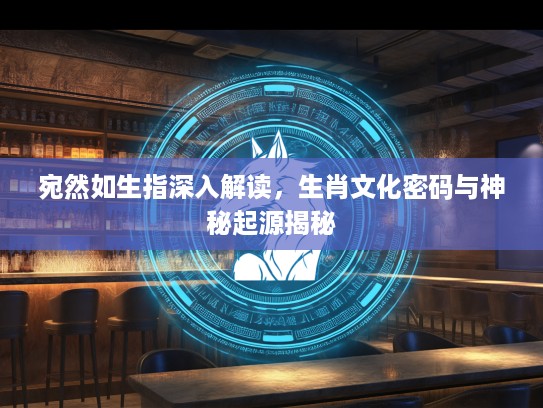 宛然如生指深入解读，生肖文化密码与神秘起源揭秘